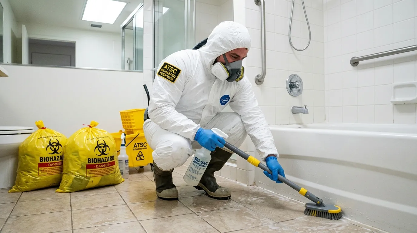 Decontamination equipment deployed for Blood Cleanup in Horizon City